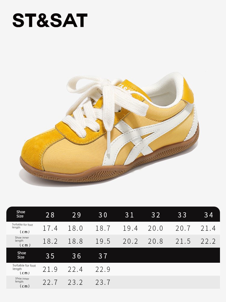 Saturday Children's Shoes Red German Training Shoes for Girls 2026 Spring New Model Children's Non-Slip Campus Girls' Casual Sports Shoes — 2