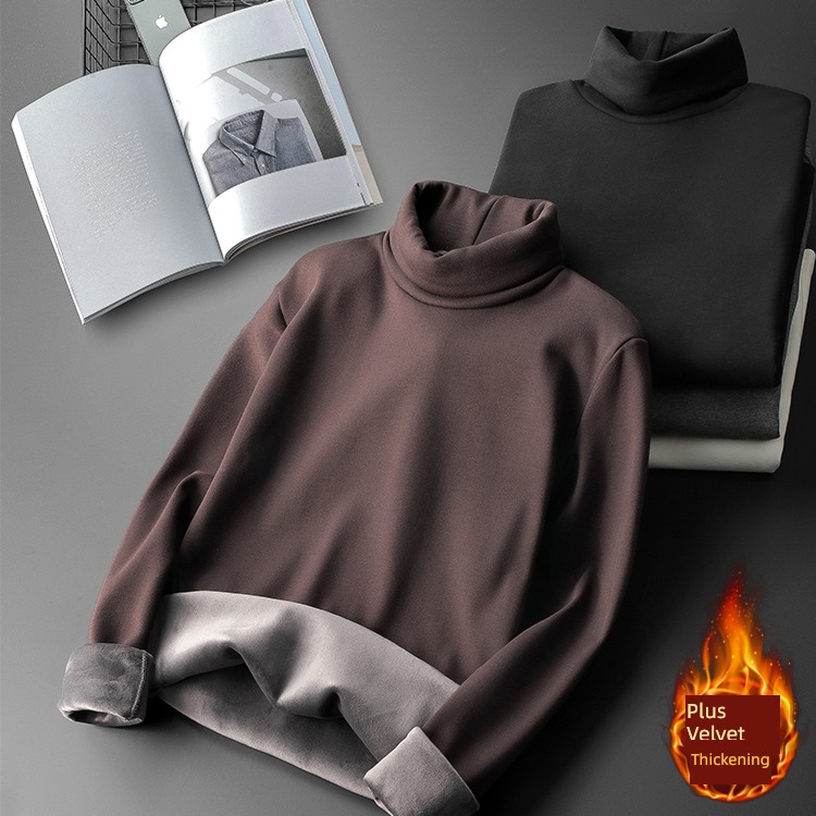 man thickening keep warm Reversible solar system Long sleeve T-shirt