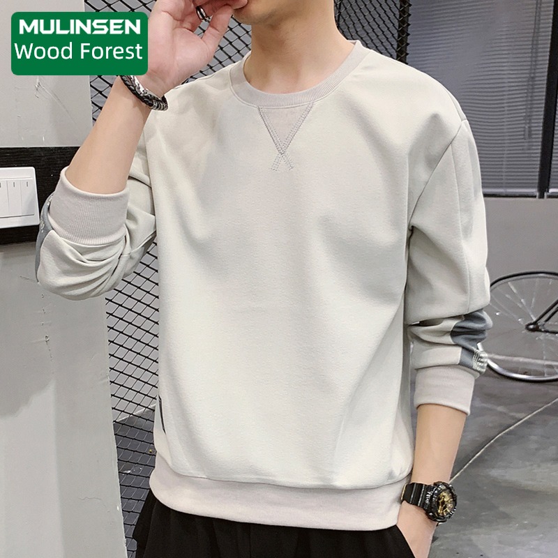 MuLinSen tide ins Versatile Spring, autumn and winter No cap jacket