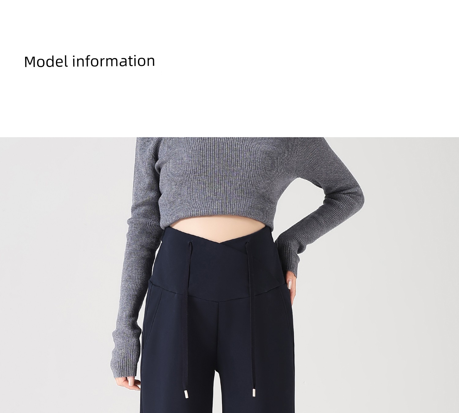 Maternity Pants for Summer, Thin Style for Outerwear, 2026 New Model, Low-Waist, Non-Tight, Straight Wide-Leg Pants for Petite Women, Suitable for Spring — 16