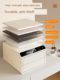 AIPU new jewelry box safe-type household small jewelry gold storage box jewelry special fingerprint unlock high-end jewelry valuable items clip Wan high-end home safe box