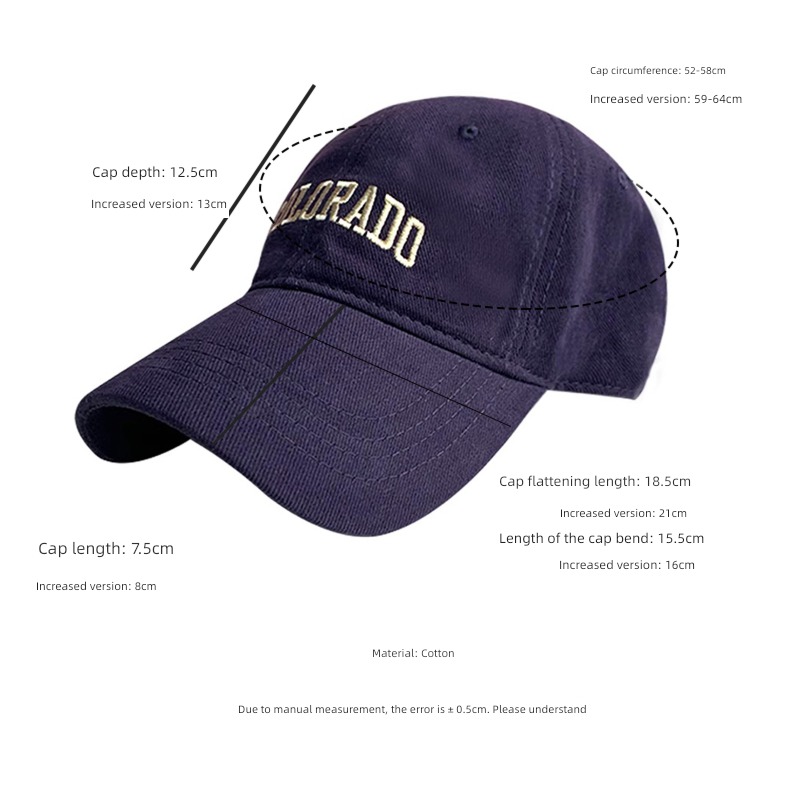 female Chaopai Korean version Wide eaves deepen Sanding Hat