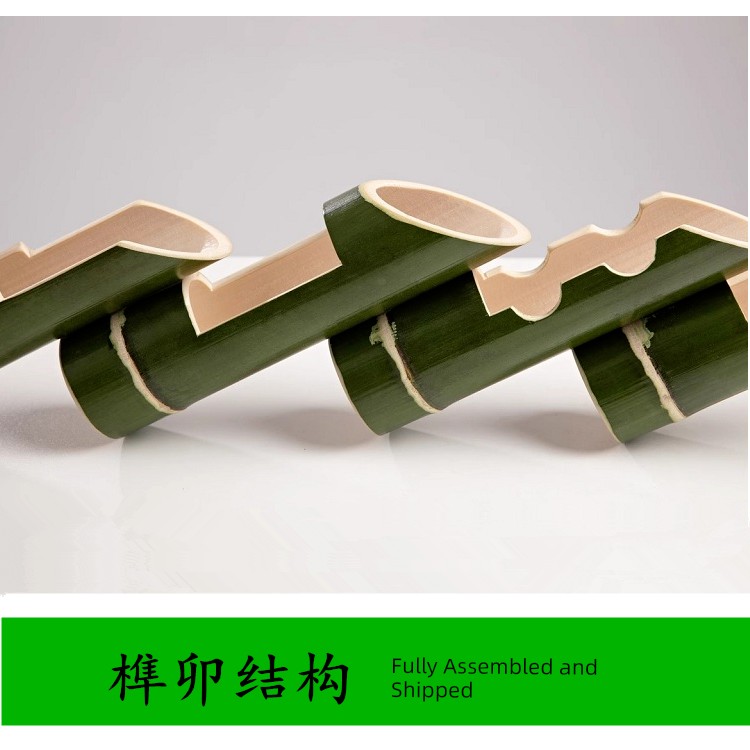 Alpine Water Toast Bamboo Pipe Multi-Layer Wine Feeder Bar Entertainment Tableware Minority Group Building Performance Props