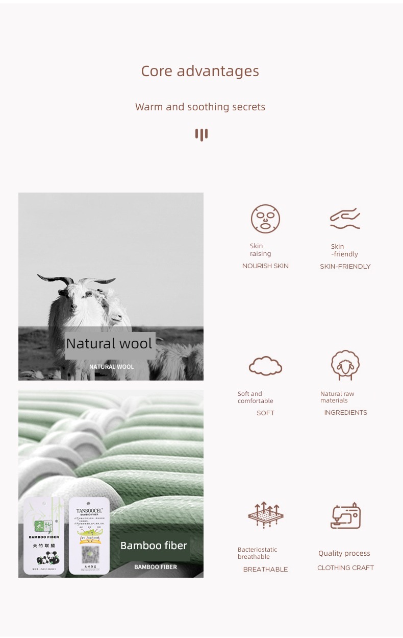 keep warm suit ma'am Autumn and winter Plush thickening Lay a foundation jacket trousers Derong Cashmere Self heating Autumn clothes and pants