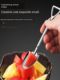 Extra thick stainless steel spoon for household long handle eating adult soup stirring main meal spoon children's soup spoon thick and smooth