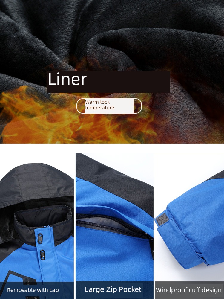 winter cotton-padded jacket Cold storage Winter clothes Parker pizex