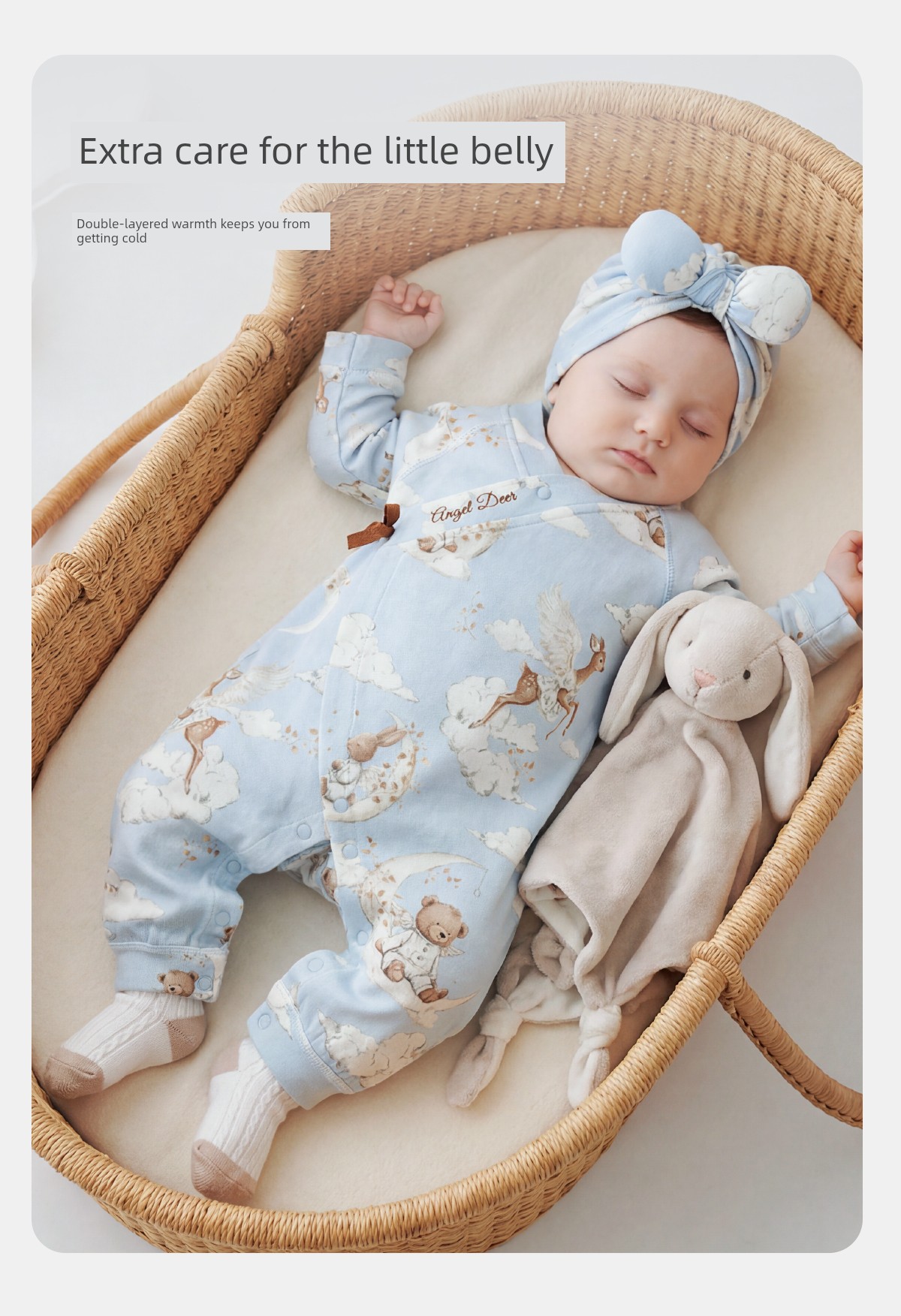 [Lin Shenshi Saw Lu] Aqpa AIPA Newborn Baby Clothes Jumpsuit Romper Pure Cotton Spring & Fall Baby Going out Clothes — 17