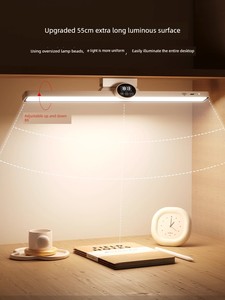 Dormitory Lamp, Desk Lamp, Eye Protection, Special for Studying, College Student Dormitory Desk, Bed, Rechargeable Readi
