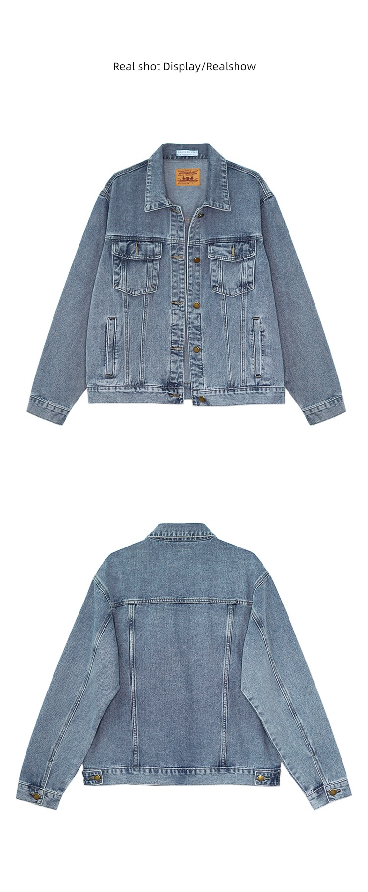 Spring and Autumn easy Korean version ins have cash less than that is registered in the accounts chaqueta