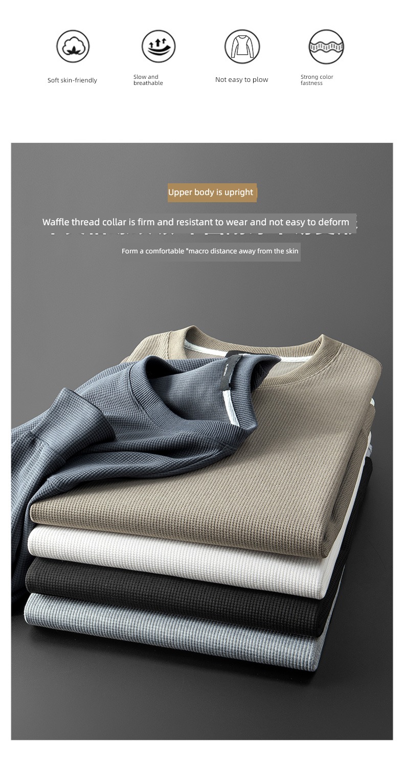 Wolfgang autumn easy Solid color Undershirt Sweater