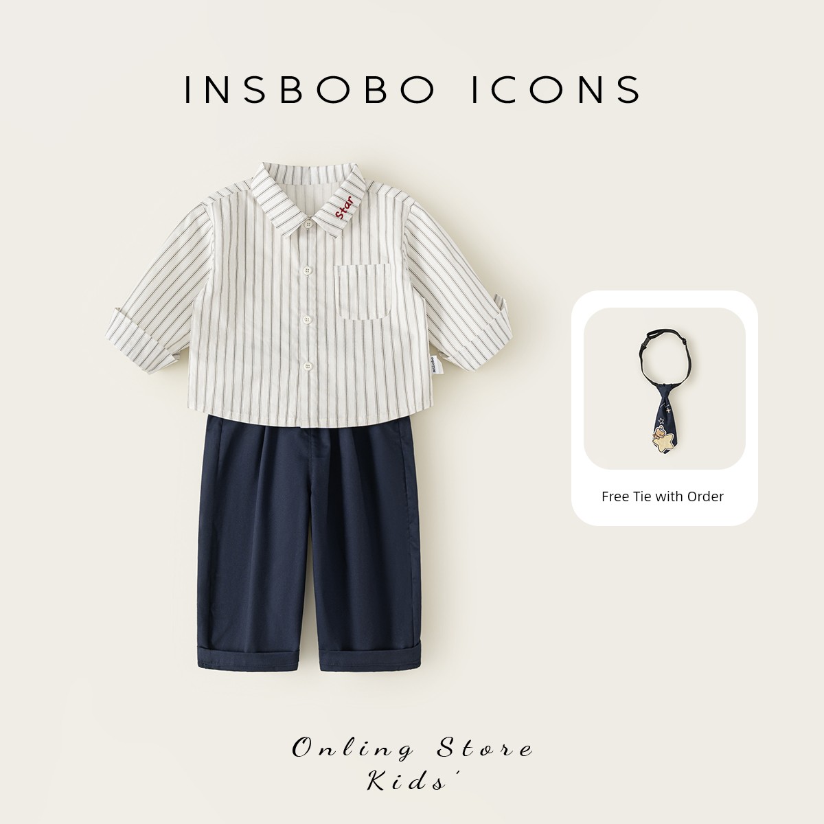 Boys' Autumn Outfit, One-Year-Old Baby Boy Formal Wear, 2026 New Style Little Gentleman Clothing, Infant Spring and Autumn Children's Clothing, Stylish — 1