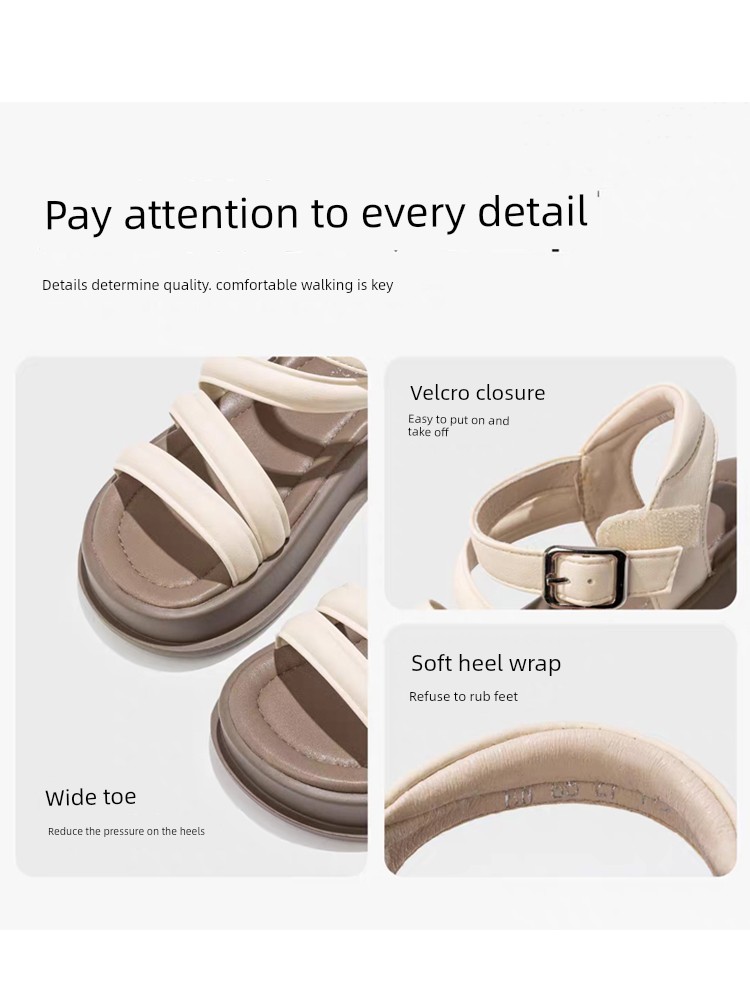 Children's Sandals 2026 Summer New Style Princess Shoes Soft-Soled Beach Sandals for Older Kidsren and Kidsren's Non-Slip Sandals for Girls — 4