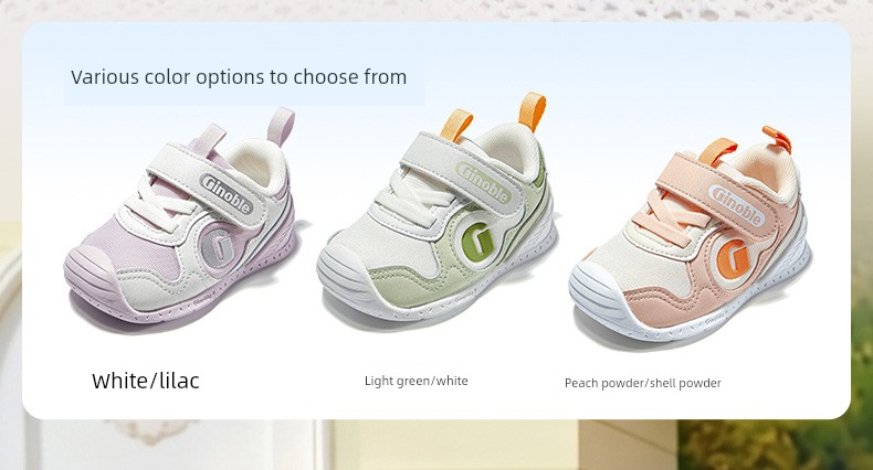 [Best-Selling Item in the Store] Jinoopu Functional Shoes Spring and Autumn Models Baby Infant Shoes Pre-Walking Shoes Key Shoes Gb2397 — 2