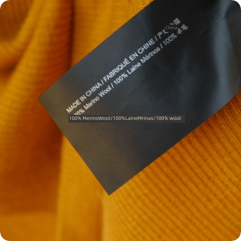 External order Tail goods Condom Half high collar wool Spring