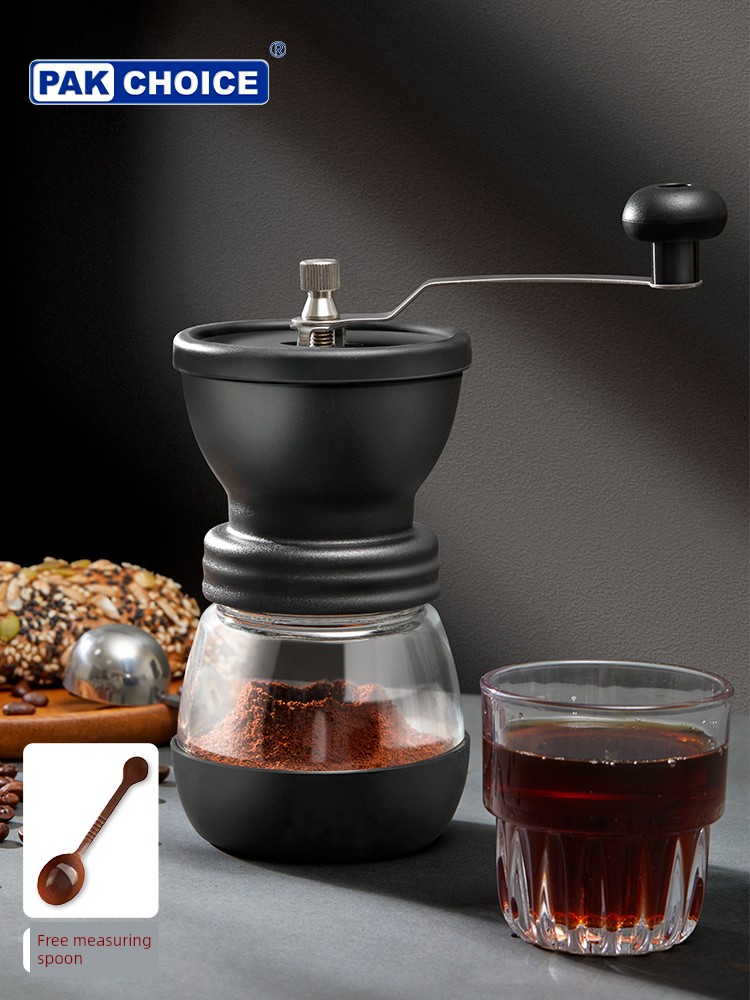 復古手搖磨豆機手動咖啡機 摩卡壺器具 小型家用咖啡器具 (8.3折)