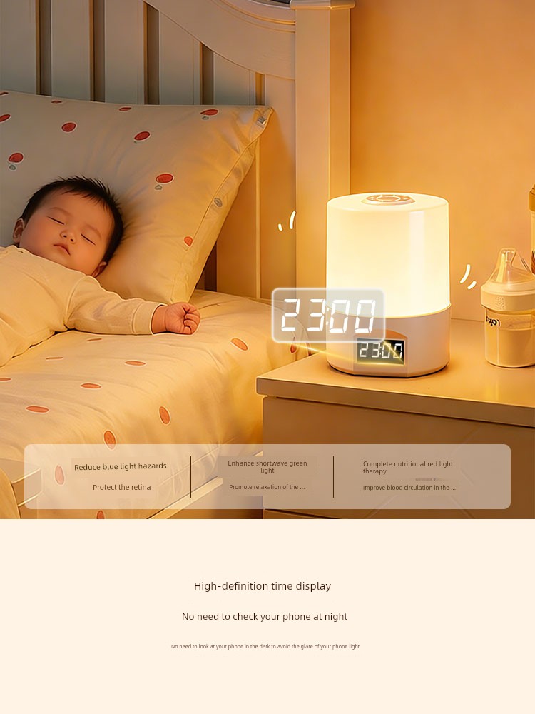 Bedside Night Light, Bedroom Sleep Light, Baby Feeding Eye Protection Light, 2026 New Model, Touch Light, Plug-In Type, Remote Control Desk Lamp