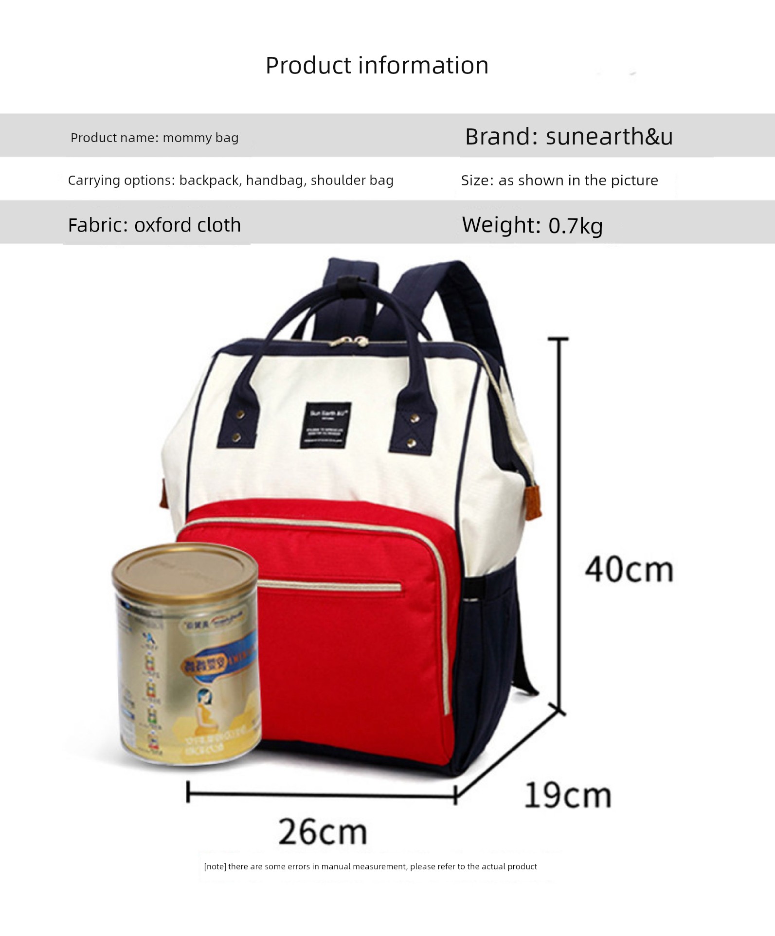 Japanese Letian Backpack Baby Handbags for Moms — 18
