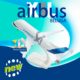 Transporter Big Beluga 20cm alloy simulation aircraft model toy gift special offer free shipping on wheeled gift box packaging