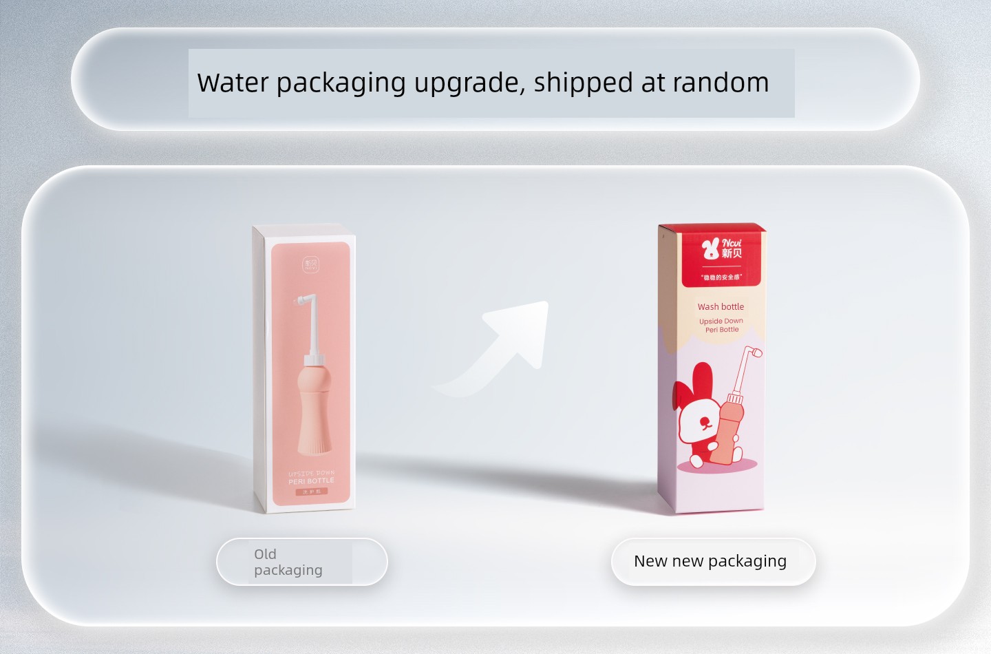 XENBEA Maternal Female Private Part Butt Anal External Washing Butt Portable Cleaning Device Washing Bottle Perineum Flusher — 2