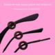 Anti-falling glasses artifact anti-slip silicone leg sleeve ear hook support children's eye frame prevents falling fixed snap buckle behind ear drag