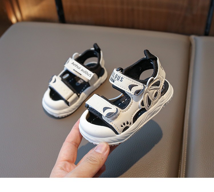 Baby Boy Sandals Summer New Style 0-1-2 Years Old 3-Year-Old Infant Soft-Soled Walking Shoes Children's Closed-Toe Non-Slip Beach Shoes Trendy — 15