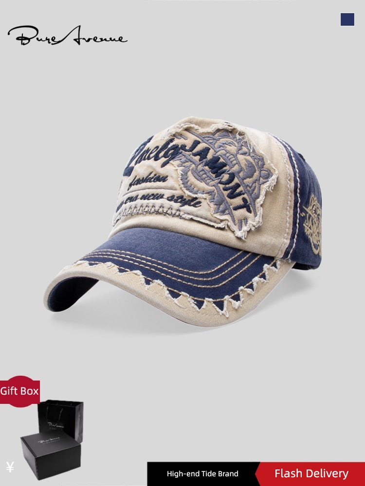 female cowboy washing personality Chaopai summer Baseball cap