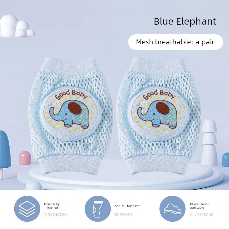 [Summer Breathable] Baby's Kneecap Baby Crawling Thin Men and Women Toddling Fall Protection Protective Gear Children Children Little Kids — 1
