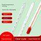 Hongshui high-precision thermometer high temperature and high accuracy 0.1 glass mercury temperature meter for industrial chemical laboratory