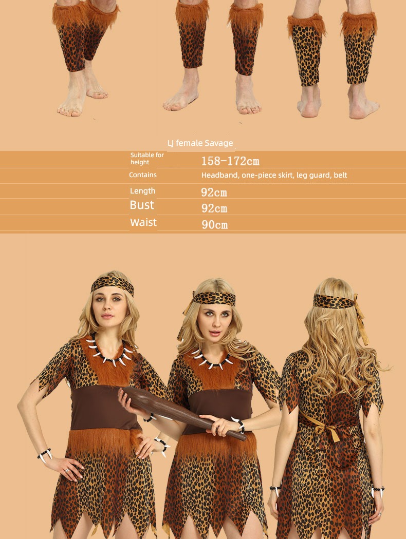 Women's money Indigenous people Africa original Halloween clothing