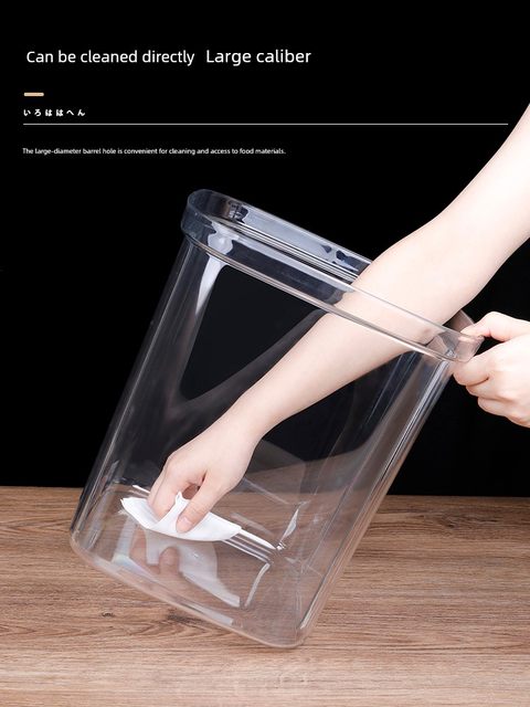 Clearance and load rice buckets for household insect-proof and moisture-proof sealed rice jar rice box rice noodles storage container rice storage box