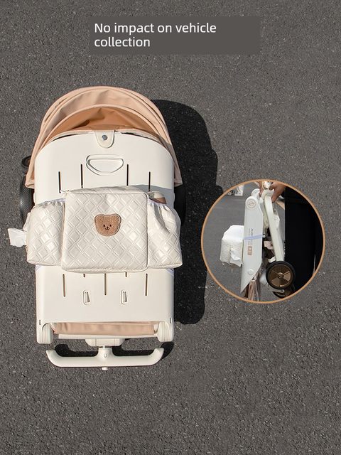 Bebebus baby walking artifact storage bag baby stroller hanging bag trolley storage bag multi-function storage bag universal