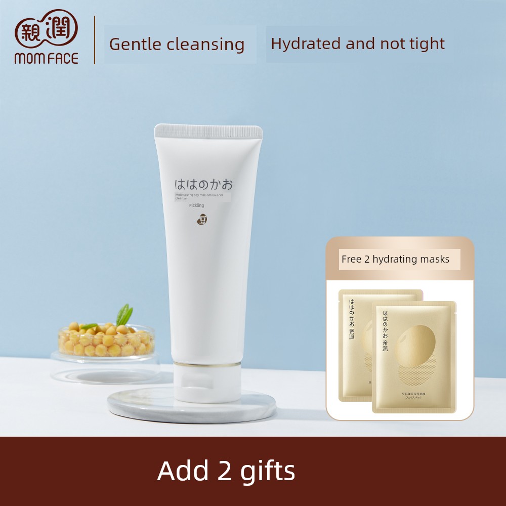 MOM FACE Soymilk Moisturizing Facial Cleanser for Expectant Mothers