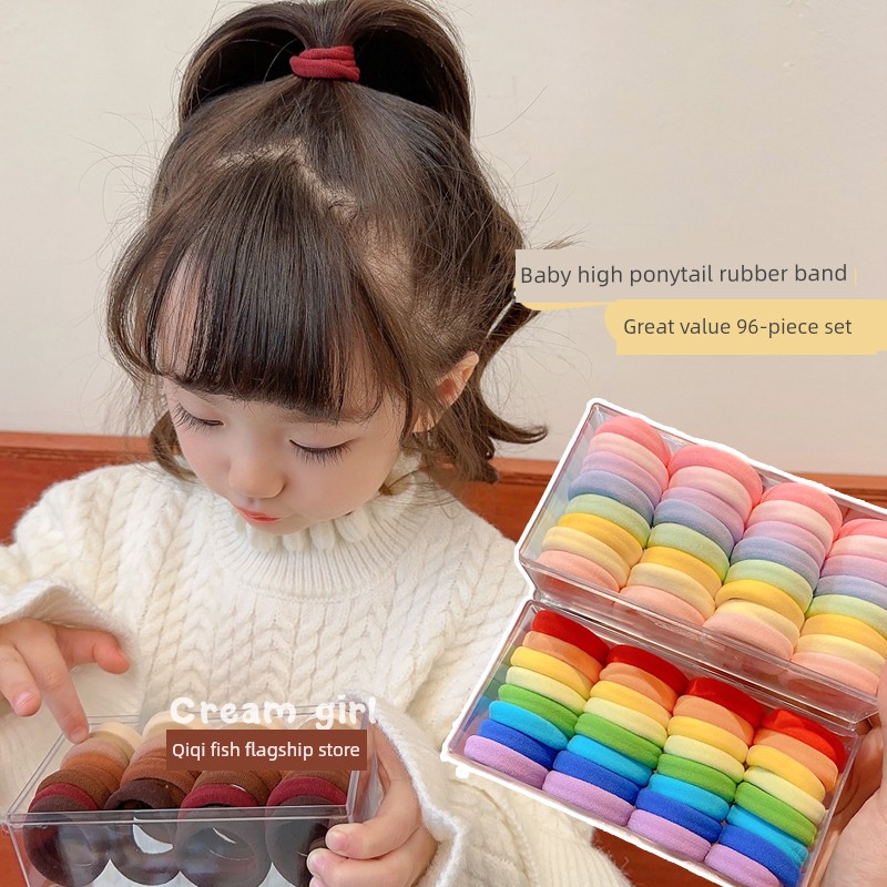 Hairtie Girl Durable Highly Elastic Rubber Band Hair Ring — 4