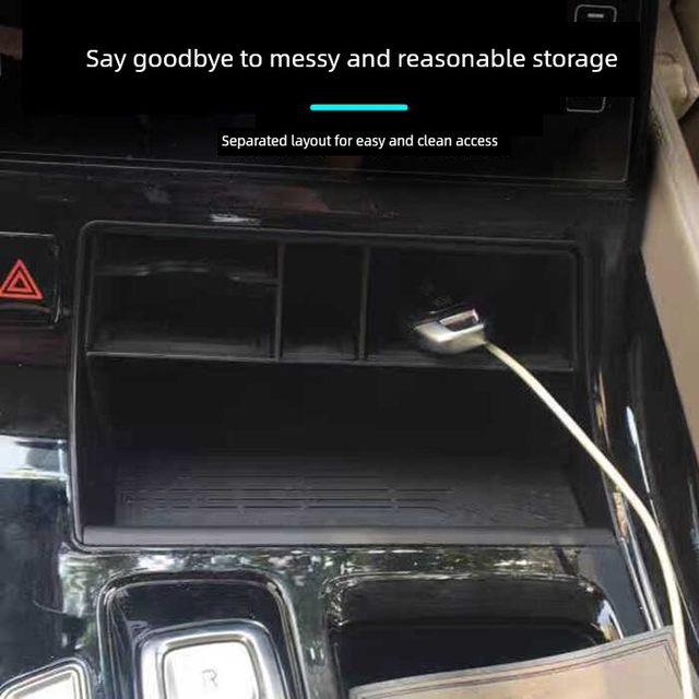 Suitable for Hyundai 21-24 Kustu Central Control Storage Box Kustu Automotive Modified Storage Component Storage Box