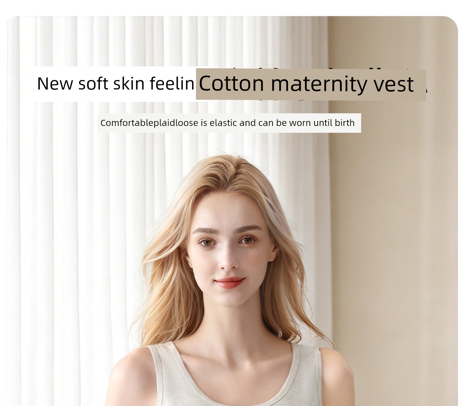 All Cotton Dralon Autumn and Winter Special Heattech Intimates Pregnant Women — 1