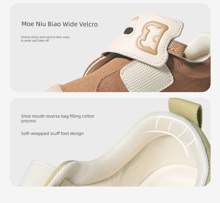 Toddler Stable Shoes for Spring and Autumn, Boys' Baby Kindergarten Indoor Shoes, Soft-Soled Anti-Collision Canvas Shoes, Girls' Shoes — 23