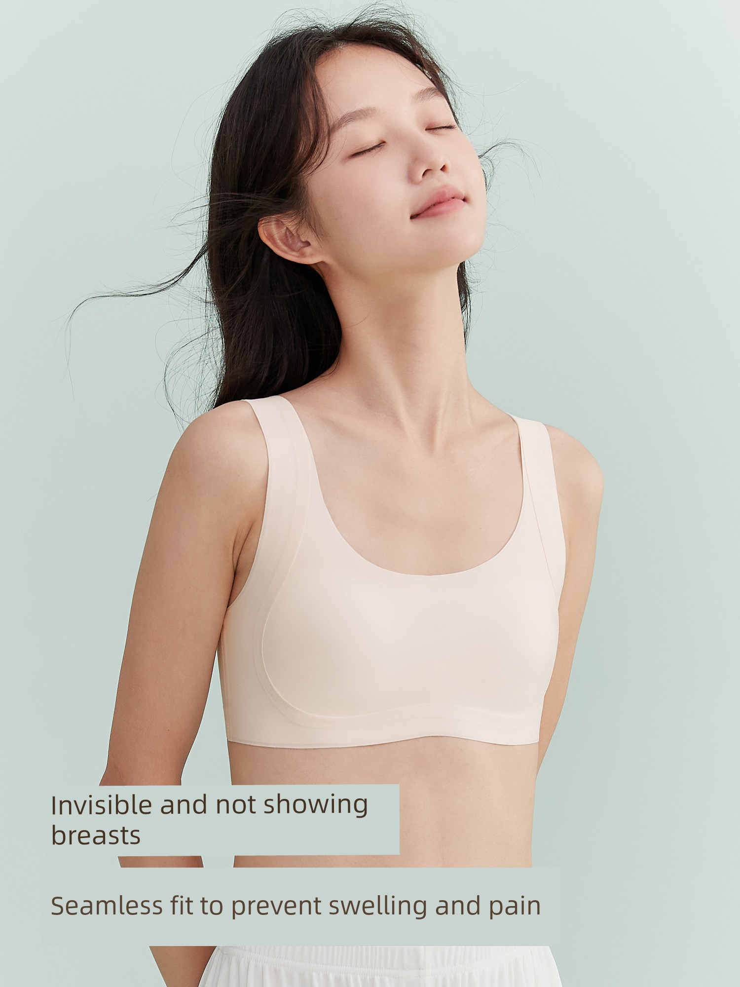 Coco Smart Girls' Bras for Junior High School Youth Development Period, Teenage High School Sports Bras — 3