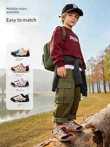 Carter Rabbit Children's Shoes 2026 Autumn New Girls' Shoes Non-Slip Toddler Boys' Outdoor Sports Shoes