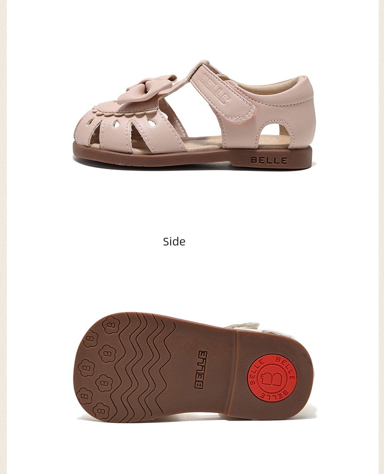 Belle Children's Shoes Girls' Sandals 2026 Summer New Soft-Soled Shoes Little Girls Princess Shoes Kidsren's Toddler Shoes — 11