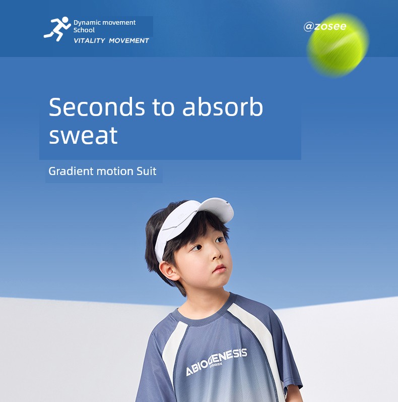 Zuoxi Kidsren's Clothing Boys' Suit Summer Quick-Drying Sports Short-Sleeved 2026 New Kidsren's Basketball Uniform Two-Piece Summer Suit — 6