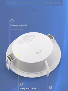 Philips Led Downlight Commercial High-Power Large-Size Downlight 10cm Cutout Living Room Ultra-Thin