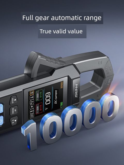 FNIRSI clamp multimeter DMC100 high-precision anti-burn digital ammeter intelligent electrician special universal meter