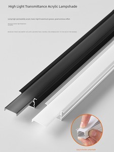 Led Embedded Surface-Mounted Aluminum Alloy Light Strip