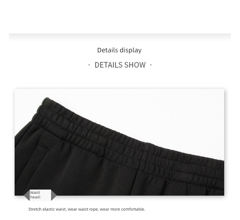 autumn male easy Tie one's feet knitting run Sports pants