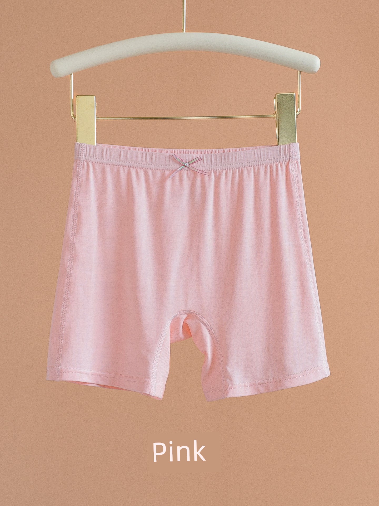 Girl Safety Panties Two-in-One Summer Modal Thin Boneless Short Shorts Kids Safety Pants Youth — 11
