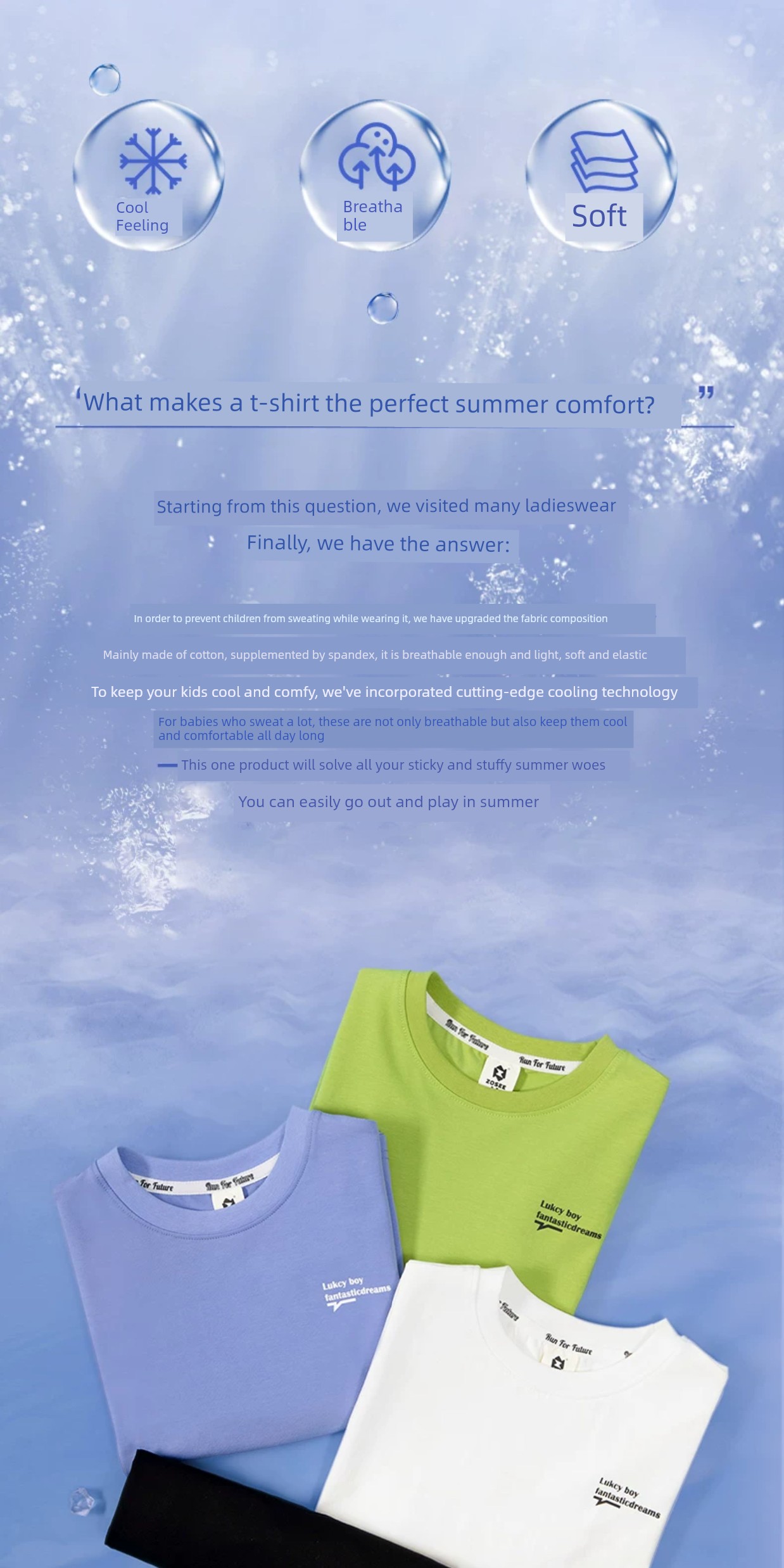 Zuoxi Children's Clothing Boys' T-Shirt Short-Sleeve Kids' Summer Top 2026 New Model Boys' Big Kids Summer Cool Half-Sleeve Shirt — 8