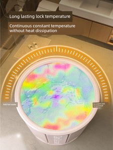 Bath Barrel Foldable Bathtub Adult Bath Bucket For Home Adult Body Bath Bucket Bath Barrel Thickened Fabulous Thermal Ap