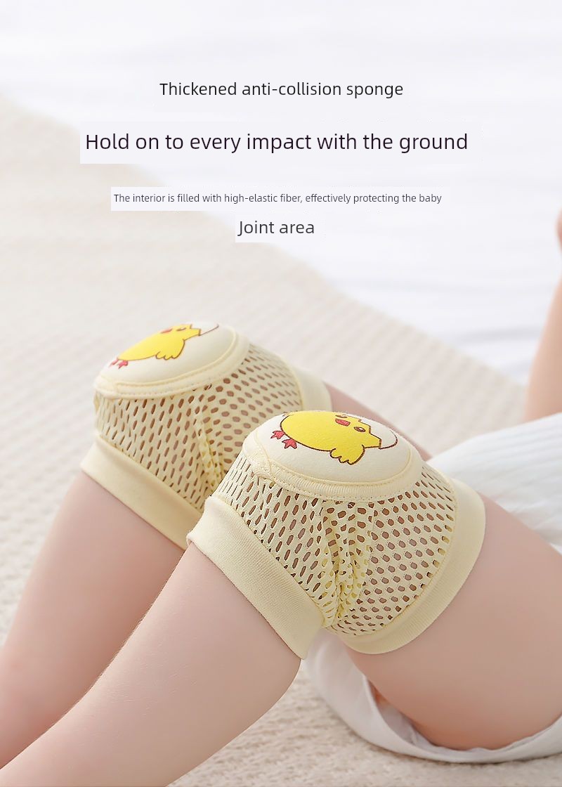 Baby Knee Pads for Crawling, Infant Knee Protectors, Children's Anti-Fall Crawling Gear, Toddler Learning Crawling Elbow Pads, Summer Thin Version — 4