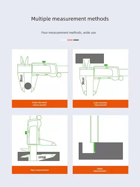 Falaiti stainless steel digital display vernier caliper 0-150-200-300mm industrial grade high-precision small caliper