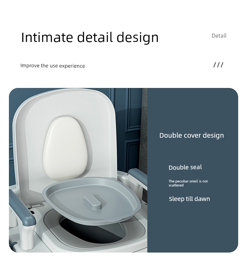Movable For Home Elderly Deodorizing Filter Indoor Toilet — 18